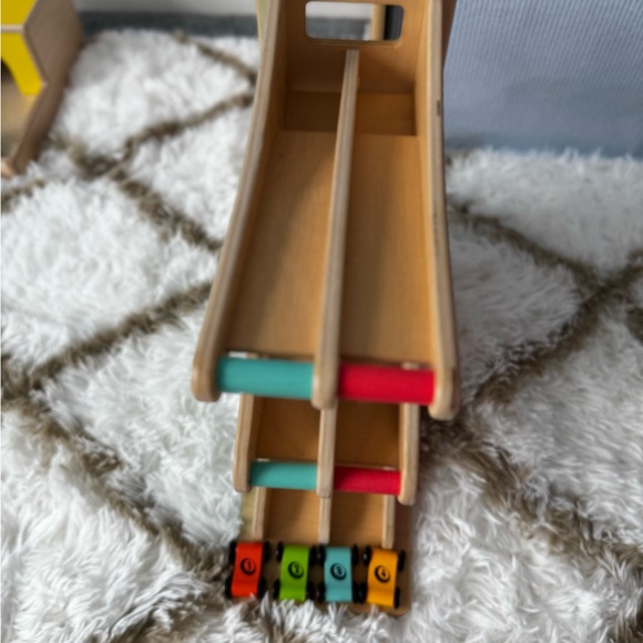 Wooden Car Ramp Racer Toy - Picture 3 of 5